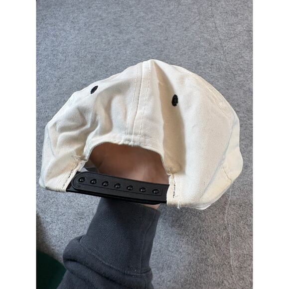 VINTAGE 90s Green Bay Packers Hat Cap Mens Cream NFC Central Division Champions - Picture 4 of 5